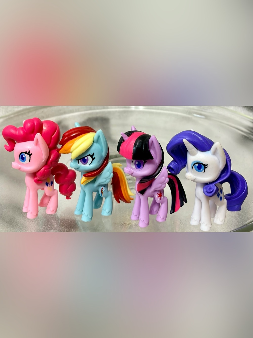 My Little Pony (2021)  “Squeezelings” G4.5 2.5” Mini Vinyl Figurines- Lot of 4